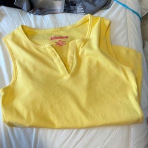 Yellow tank